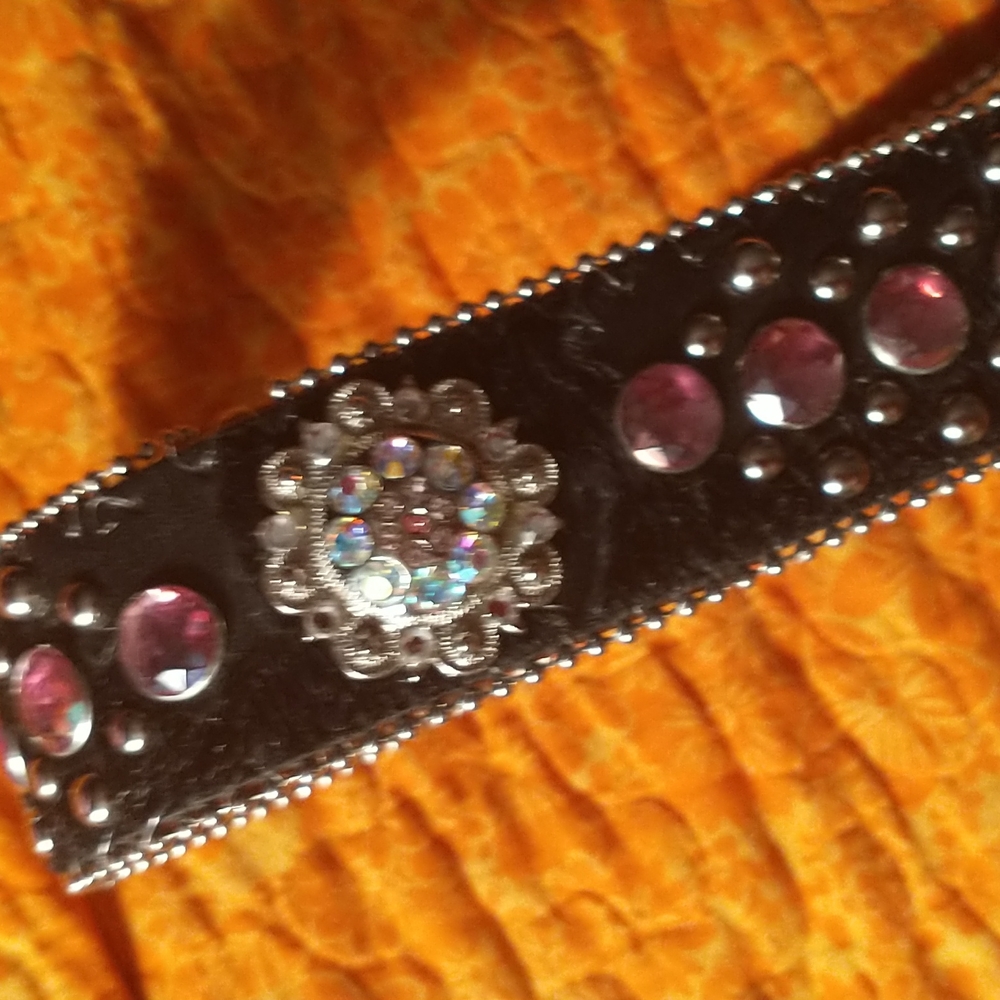 Rhinestone Unisex Belt!